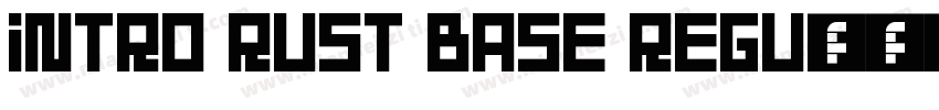 Intro Rust Base Regu字体转换